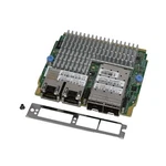 Supermicro AOC-MH25G-M2S2TM Siom 25GBE SFP28/2-PORT 10GBE RJ45 Intel X550. Fixed Price $99.95.