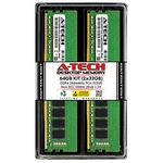 64GB 2X32GB DDR4-2666 Asrock Server Board E3C242D4U E3C246D2I Memory Ram. Fixed Price $504.38.