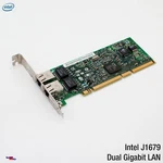 Dual Port Intel Lan Card J1679 Gigabit Network Ethernet E-G021-03-1161 Del. Fixed Price $74.39.