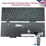 New Us Keyboard Backlit For Lenovo Thinkpad T16 P16S P16V GEN1 GEN2 L15 GEN3GEN4. Fixed Price $36.99.