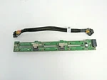 Dell 0D109N Poweredge R610 1X6 Sas/sata Hdd Backplane W/ XT567 Cable 58-4. Fixed Price $22.04.