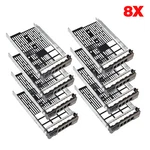 8X 3.5" Sas/sata Hard Drive Tray Caddy For Dell Poweredge T320 T420 T620 F238F. Fixed Price $56.21.