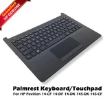 Pavilion 14CF 14DF 14DK Palmrest Non-backlit Us Keyboard Touchpad L24818-001. Fixed Price $49.99.