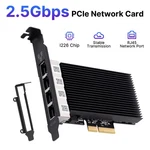 Intel I226-V 2.5GBPS Pcie Network Card Gigabit Lan Adapter Nic RJ45 Port Nas. Fixed Price $64.79.