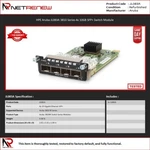 Hpe Aruba JL083A 4-PORT 10GBE Sfp+ 3810M/2910M Expansion Module. Fixed Price $165.00.