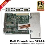 Dell Poweredge R640 R740 Broadcom 57414 2-PORT 25GBE Network Daughter Card 6WMMV. Fixed Price $29.99.