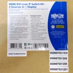 Trip-lite Hdmi/dvi Over Switch Kit Sources To Display B160-103-HDSI. Fixed Price $300.00.
