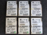 6X Hp EG0600FBVFP 600GB 2.5" 6GB/S 10K Rpm Sas Hard Drive P/n: 641552-003 Tested. Fixed Price $56.00.