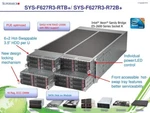 Supermicro SYS-F627R3-R72B+ Barebones Server, New, In Stock, 5 Year Warranty. Fixed Price $7500.00.