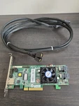 Areca Raid Card ARC-1226-8I For Server RJ-45 Ethernet Untested W/ Cable. Fixed Price $250.00.