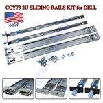 CCY73 Sliding 2U Server Rails Kit For Dell R250 XE2420 T4Y2K Rackmount. Fixed Price $60.78.