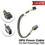 Lot Of 2 Dell Poweredge T640 8-PIN Gpu Supply Cable 5D9DW. Fixed Price $19.99.