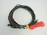 Emc (lot Of 6) 038-003-289 2M 6FT HSSDC2 Fiber Cable 51-3. Fixed Price $29.81.