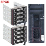 8PCS 2.5" Hard Drive Tray Caddy For Lenovo Thinksystem ST550 Server Sas Sata. Fixed Price $54.50.
