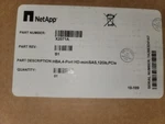 New Netapp 111-03801 4-PORT 12GB Minisashd Hba Pcie Storage Controller X2071A. Fixed Price $359.98.