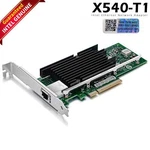 Intel 1-PORT 10GBE RJ-45 Ethernet Pcie 2.1 Converged Network Adapter Cna X540-T1. Fixed Price $72.99.