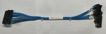 New Original Dell 4 Port Hdd Sas Cable Blue For 0CJ027. Fixed Price $10.00.