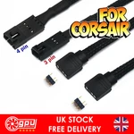 Corsair Adapter To Motherboard Argb 3-PIN 5V Cable Braided Black 50CM. Fixed Price $9.46.