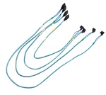 Supermicro CBL-0180L-01 Sata Set Round 70/59/48/38 Cm Cables Blue. Fixed Price $16.38.