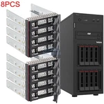 8PCS 2.5" Hard Drive Tray Caddy For Lenovo Thinksystem ST250 V3 Server Sas Sata. Fixed Price $54.50.