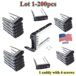 Lot Supermicro SB16105 2.5" Sas/sata Hard Drive Tray Ssd Caddy MCP-220-00047-0B. Fixed Price $574.00.