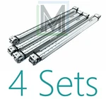 615897-002 615900-002 King Slide 1U 2U Shelf-mount Rack Rails 4PACK. Fixed Price $143.20.