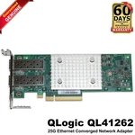 Dell Qlogic QL41262HLCU-DE 10/25GBE Dual-port SFP28 Pcie Network Adapter 415DX. Fixed Price $21.10.