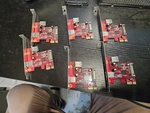 Lot Of 6 - Startech PEXUSB3S11 Pci Express X1 2 Port Superspeed 3.0 Card. Fixed Price $29.95.