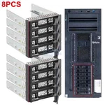 8PCS 2.5" Hdd Tray Caddy For Lenovo Thinksystem ST550 Server Sas Sata Sled. Fixed Price $54.50.