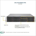 2U 12 Bay Supermicro Raid Server SYS-6028UX-TR4 2X Xeon Cores 64GB Ram 6X Pci. Fixed Price $776.00.