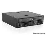 Istarusa Slim ODD/2X2.5INCH Sata Hdd Trayless Hot-swap Rack (T-5K225T-SA). Fixed Price $79.99.