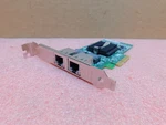 Dell Intel -- Dual Port Gigabit Pcie Lan Card -=- D33682 // X3959. Fixed Price $21.97.