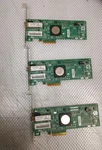 Lot Of 3 Ibm Single-port 4GBPS Fibre Channel Pcie Adapter 10N7249. Fixed Price $17.45.