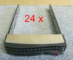 24 X Supermicro SC93301 3.5" Inch Hot-swap Sas / Sata Hard Disk Drive Caddy Tray. Fixed Price $193.77.