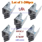 Lot X7K8W & 9W8C4 Dell 3.5" Hybrid Tray For 14G 15G 16G Servers W/screws Adapter. Fixed Price $168.00.