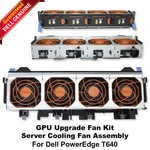 Dell Poweredge T640 Server Gpu Cooling 12V 4-FAN Cage Assembly 6KK42 NR6CV. Fixed Price $158.39.