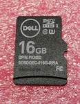 Dell PKN2D Poweredge 16GB Micro Sd Hc Class 10 U3 UHS-1 Card. Fixed Price $39.00.