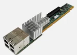 Supermicro AOC-UR-I4XT 4-PORT 10GBE Pcie 3.0 X8 Ultra Riser Network Adapter. Fixed Price $17.95.