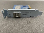 Qnap LAN-10G1SR-U Single-port 10GBE Sfp+ Network Expansion Card. Fixed Price $184.99.