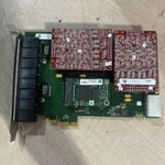 Digium 5A8BLF-B Port Analog Pci-e. Fixed Price $221.97.