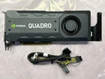 Hp Nvidia Quadro K5200 8GB GDDR5 Graphics Card 764901-001 W/ Cable & Bracket. Fixed Price $150.00.