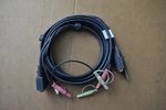 Kvm Cable Set Aten Dvi + Usb Audio 2L-7D03U 3M For CS1762,CS1764. Fixed Price $60.00.