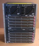 Cisco Catalyst WS-C4510R+E 10X Switch Slot Chassis WS-X45-SUP7-E Modules. Fixed Price $1275.86.