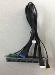 809381-001 Hp Envy 750 Series 4X Usb Port, Card Reader Audio I/o Board W/cable. Fixed Price $17.95.