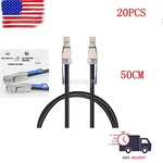 20PCS For Dell 2NY40 Mini Sas Hd SFF-8644 To Cable 0.5M 50CM. Fixed Price $196.99.