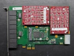Digium 5A8BLF-B 8-PORT Analog Pbx Pci-e Card. Fixed Price $295.00.