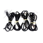 Ibm Ac Power Cord (qty 4) Iec C19 To C20, Ft, 15A 250V 39M5389 Longwell N31.... Fixed Price $15.00.