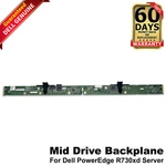 Dell Poweredge R730XD Server 4-BAY 3.5" Lff Hard Drive Backplane 4T7KV. Fixed Price $39.99.