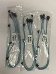 Lot Of Supermicro CBL-0180L-01 Sata Round Straight-right Angle 70/59/48/38CM. Fixed Price $39.00.
