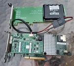 Lsi Mr Sas 9271-4I 6GB/S Pci-e 3.0 Raid & Battery L1-25376-01 Cards Low Profile. Fixed Price $45.00.